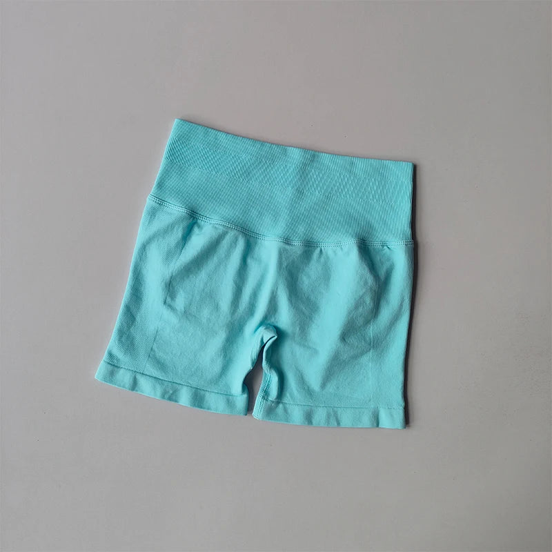 Women's High Waist Yoga Shorts, 3-Inch Workout Shorts with Booty Lifting, High Elastic Fitness Shorts for Summer Training