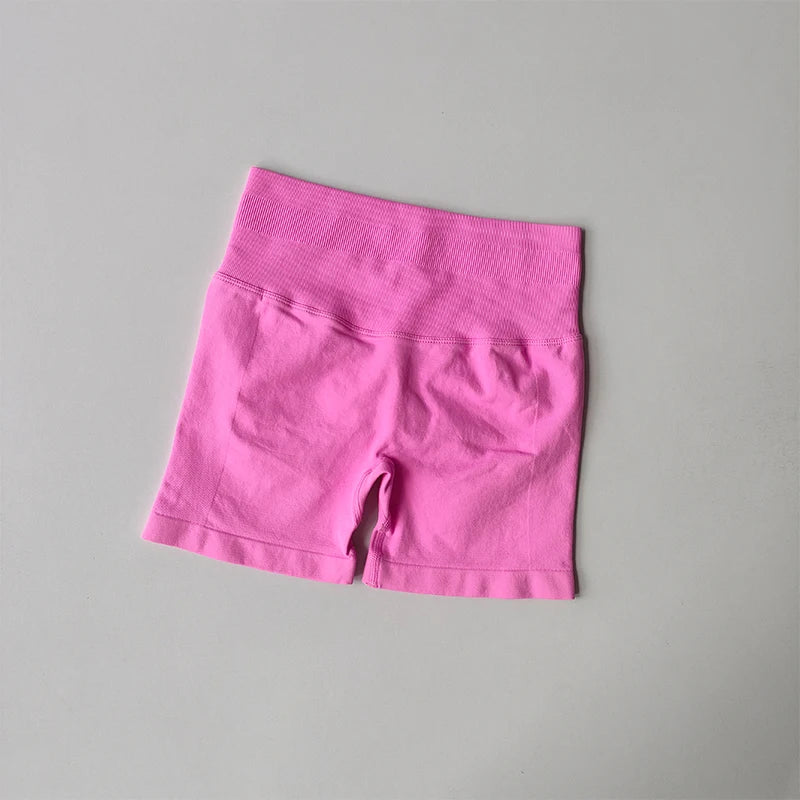 Women's High Waist Yoga Shorts, 3-Inch Workout Shorts with Booty Lifting, High Elastic Fitness Shorts for Summer Training