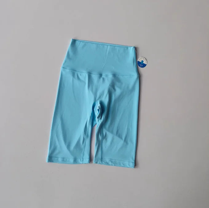 Women's Yoga Set Strappy Bra & Shorts Naked Feel Quick Dry Color Blocking Gym Workout Seamless Activewear