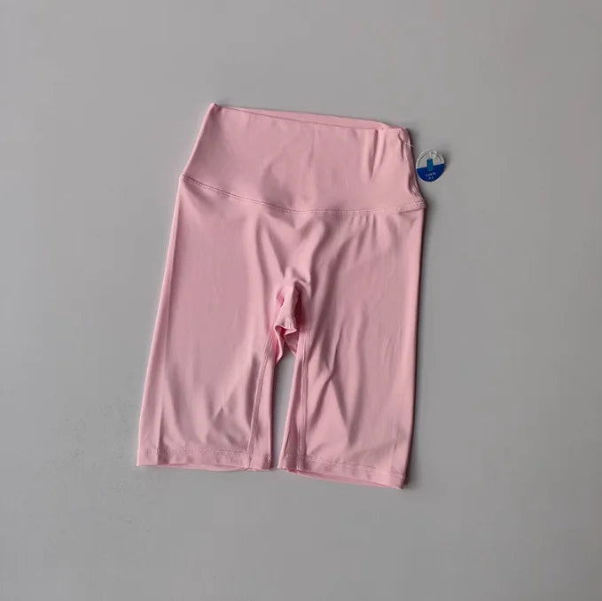 Women's Yoga Set Strappy Bra & Shorts Naked Feel Quick Dry Color Blocking Gym Workout Seamless Activewear