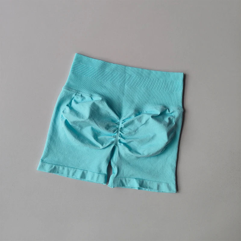 Women's High Waist Yoga Shorts, 3-Inch Workout Shorts with Booty Lifting, High Elastic Fitness Shorts for Summer Training