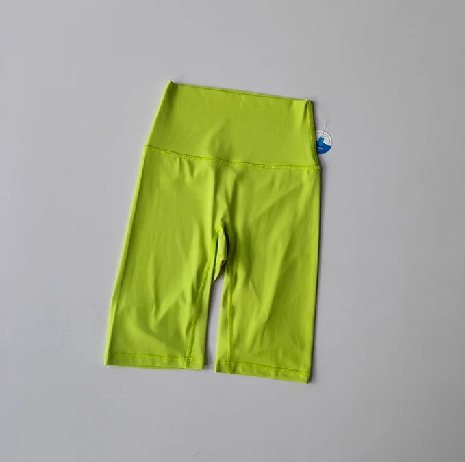 Women's Yoga Set Strappy Bra & Shorts Naked Feel Quick Dry Color Blocking Gym Workout Seamless Activewear