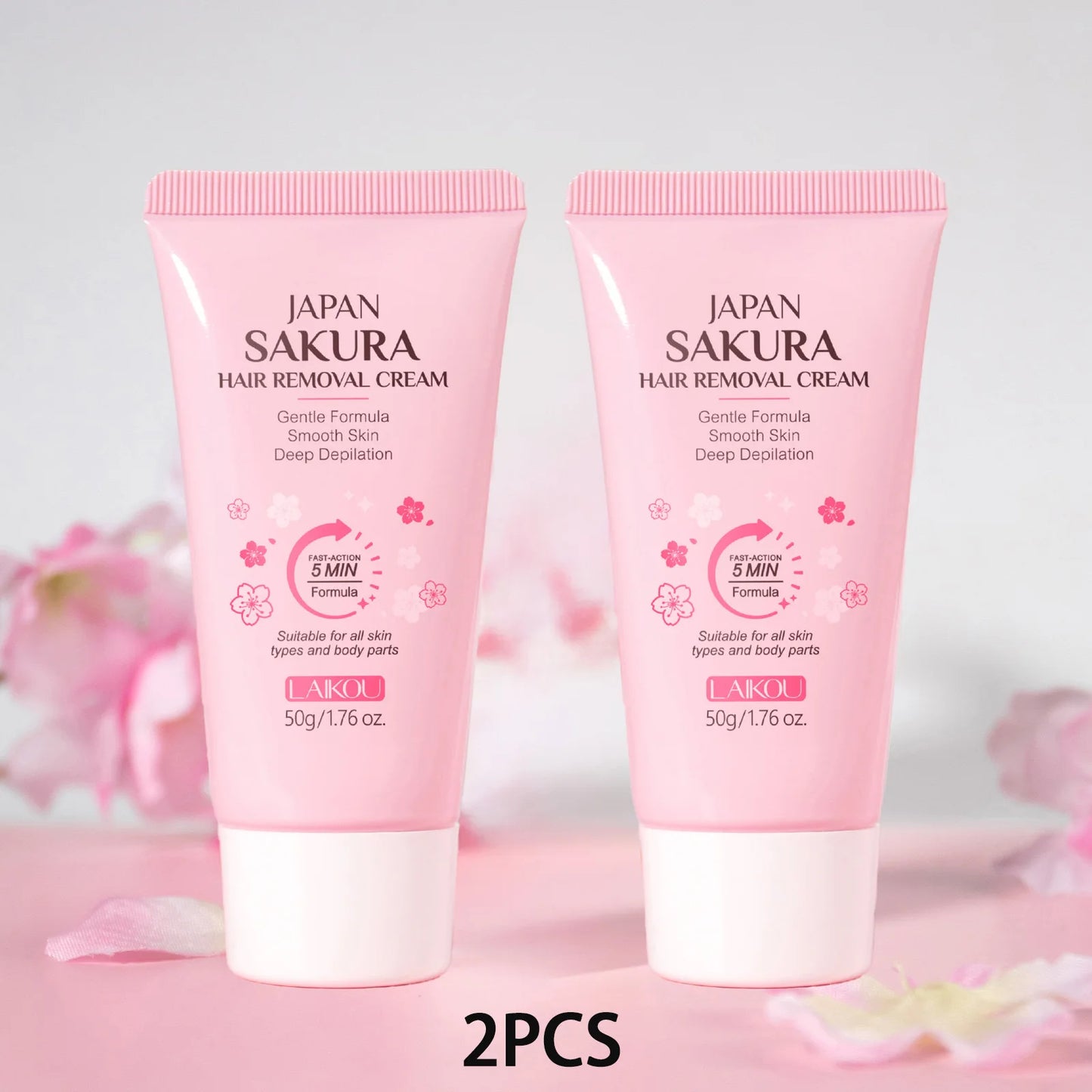 LAIKOU Hair Removal Cream  Intimate Areas Epilator Cream Painless Health Hair Remover Growth Inhibitor Men Woman Body Care 50g