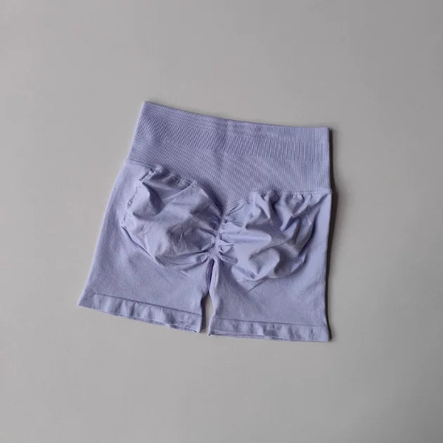 Women's High Waist Yoga Shorts, 3-Inch Workout Shorts with Booty Lifting, High Elastic Fitness Shorts for Summer Training